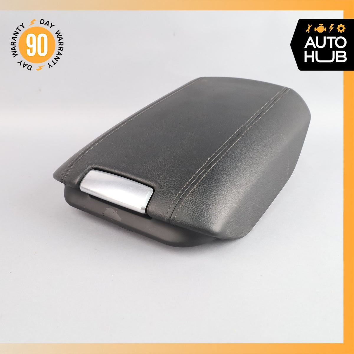 11-14 Porsche Cayenne 958 Center Console Arm Rest Armrest Cover Black OEM - photo 1