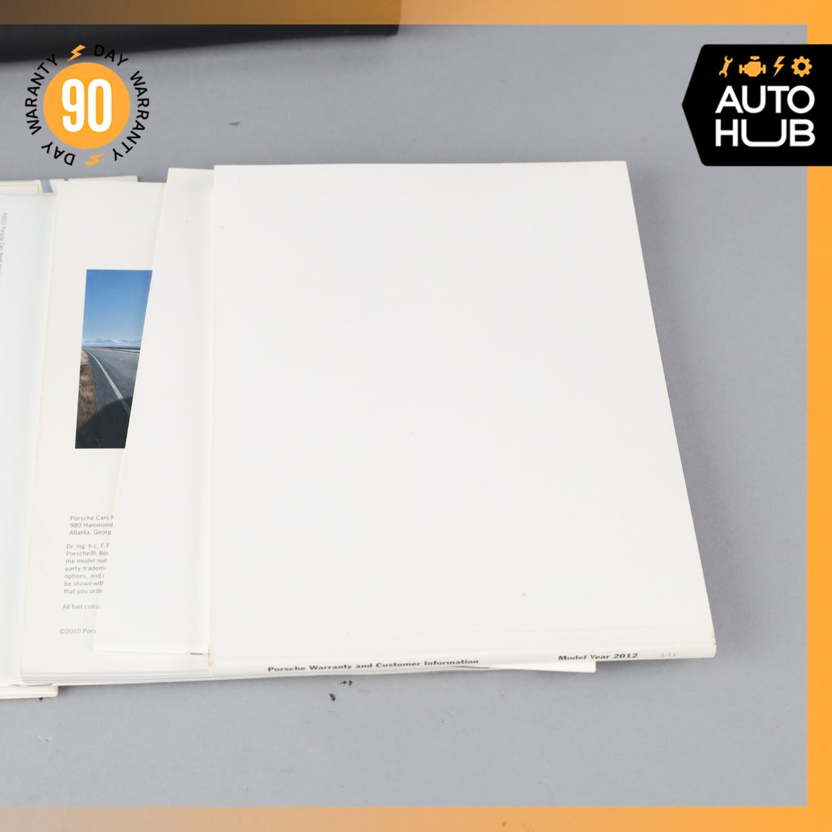 2012 Porsche Cayenne 958 Turbo Operator's Owner's Manual Book Assembly OEM - photo 6