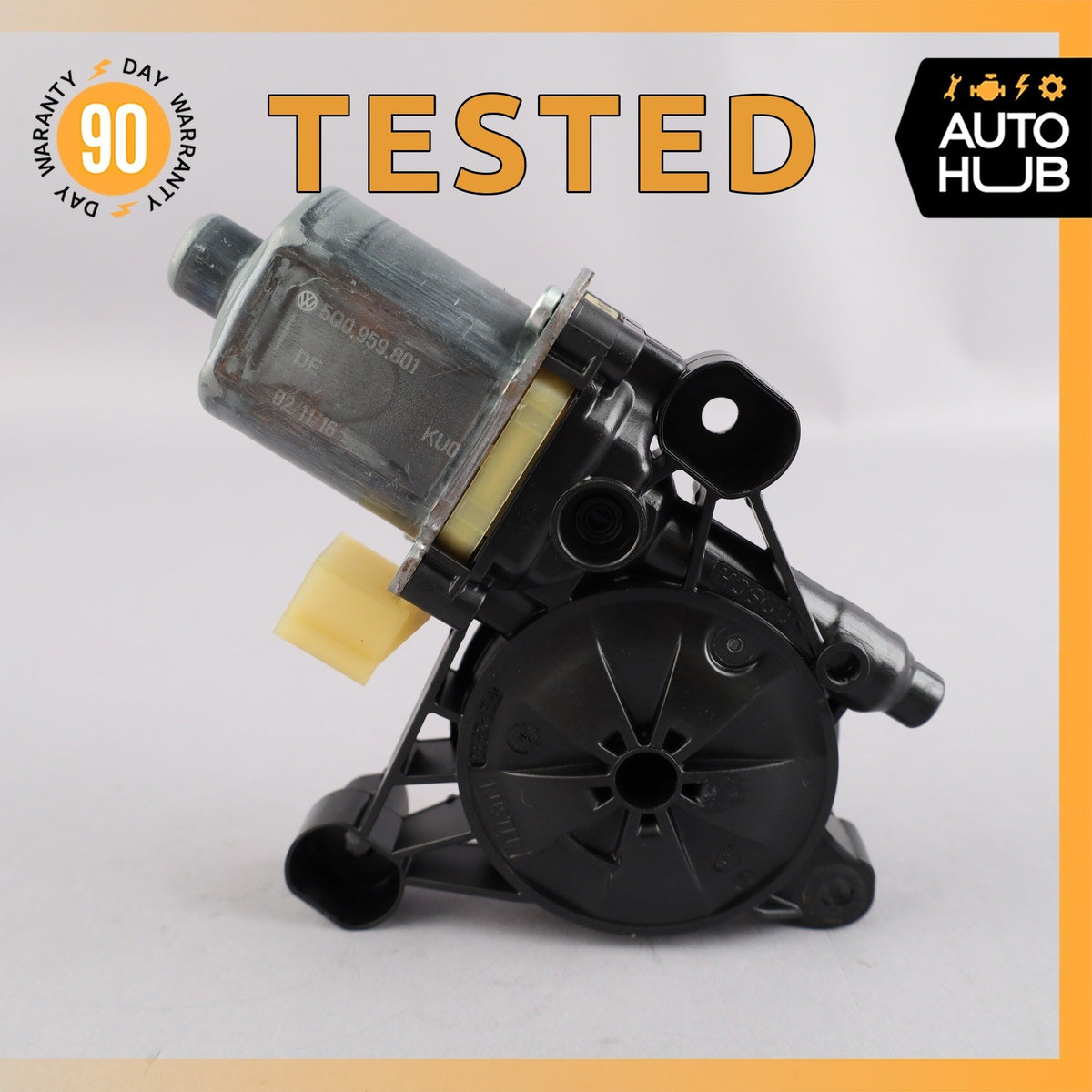 17-20 Audi 8V A3 Rear Left Door Window Regulator Motor 5Q0959801 OEM - photo 1