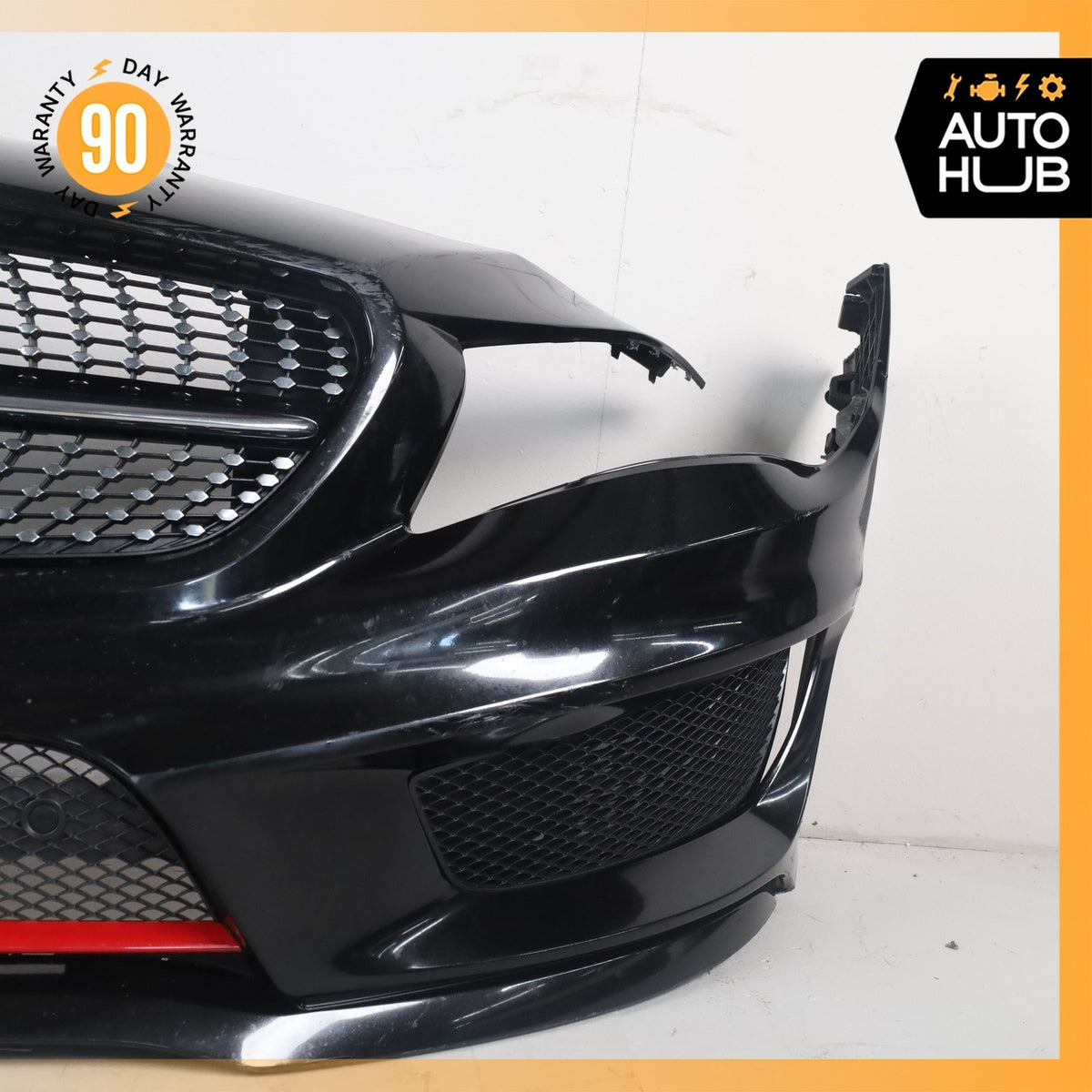 14-16 Mercedes W117 CLA250 CLA45 AMG Sport Front Bumper Cover Assembly OEM - photo 9