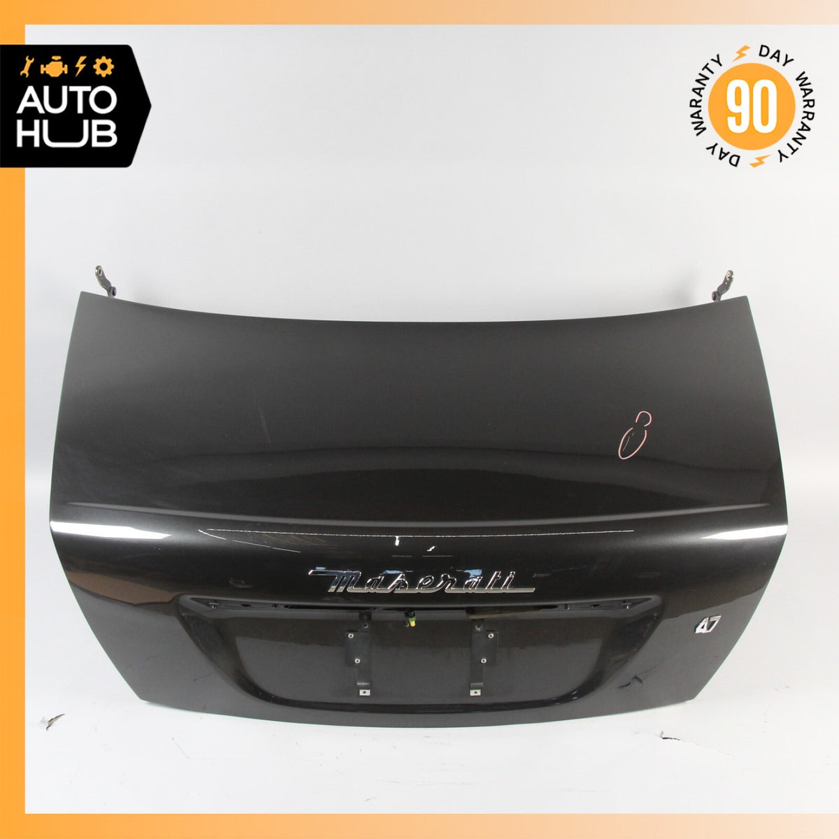 03-13 Maserati Quattroporte S GT S M139 4.7L Trunk Lid Panel Assembly OEM - photo 1