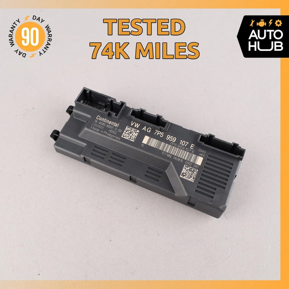 Porsche Macan 95B S Trunk Liftgate Lid Control Module Unit 7P5959107E OEM 74k - photo 1