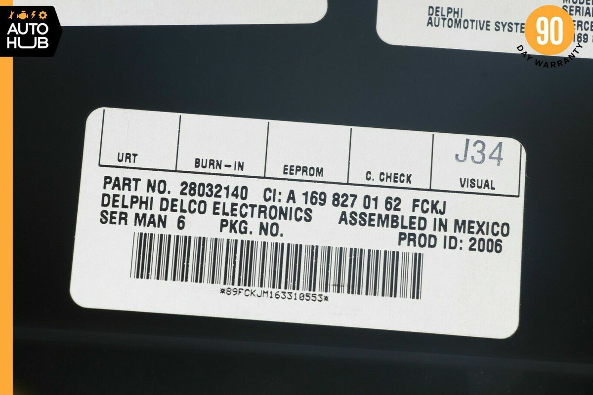 03-09 Mercedes W164 ML63 GL450 ML320 CL550 Sirius Satellite Radio Receiver OEM - photo 9