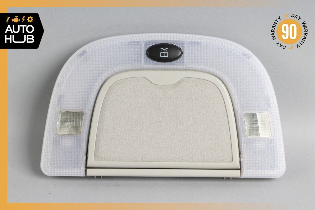 00-06 Mercedes W220 S55 AMG S500 Left or Right Rear Dome Light Mirror Gray OEM - photo 1