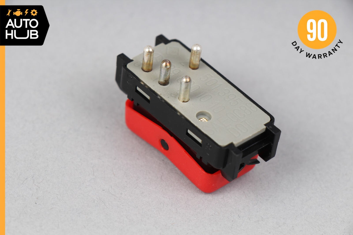 90-95 Mercedes R129 300SL S500 Hazard Warning Light Switch Button 1298201010 OEM - photo 6