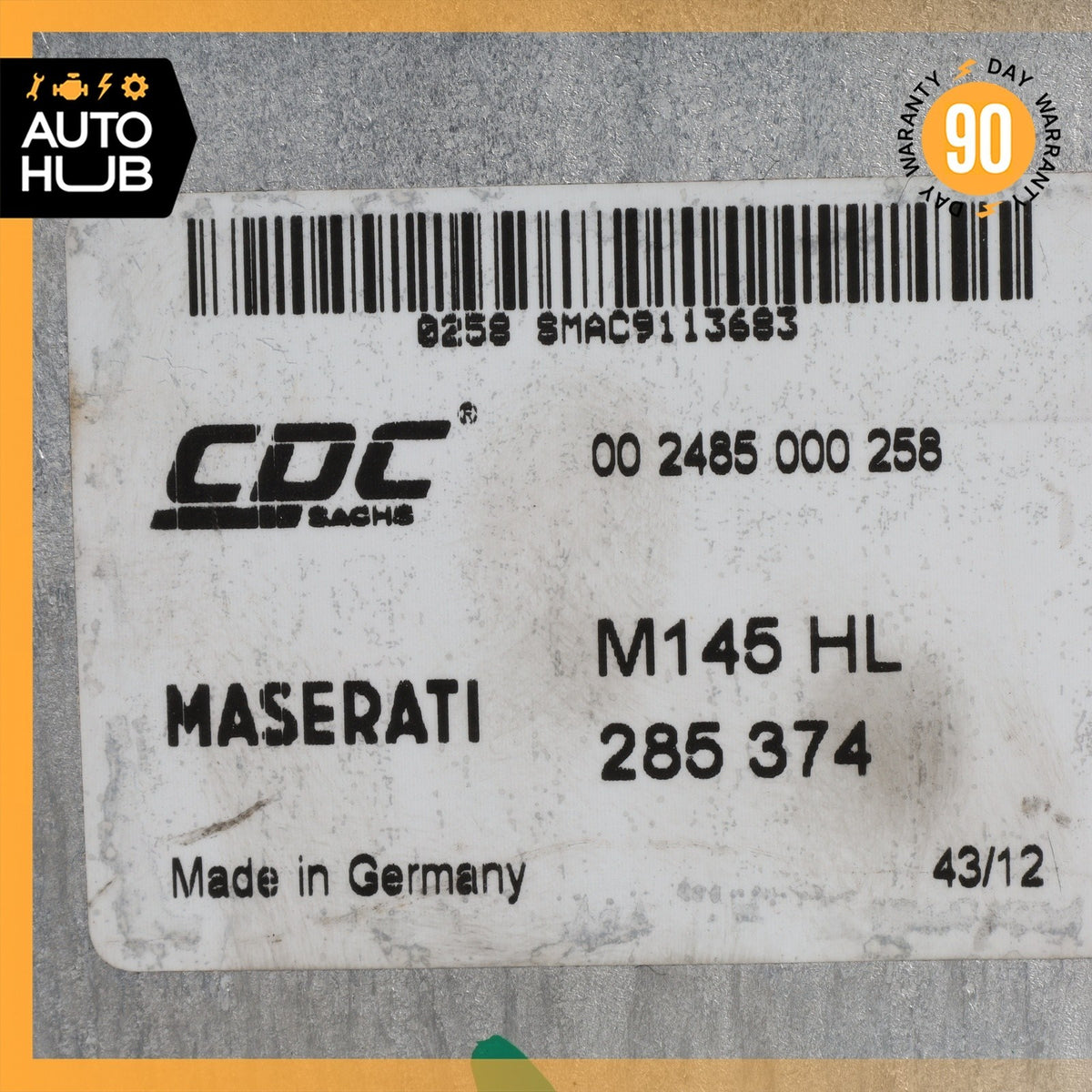 13-18 Maserati GranTurismo S M145 Coupe CDC Suspension Control Module 285374 OEM - photo 5