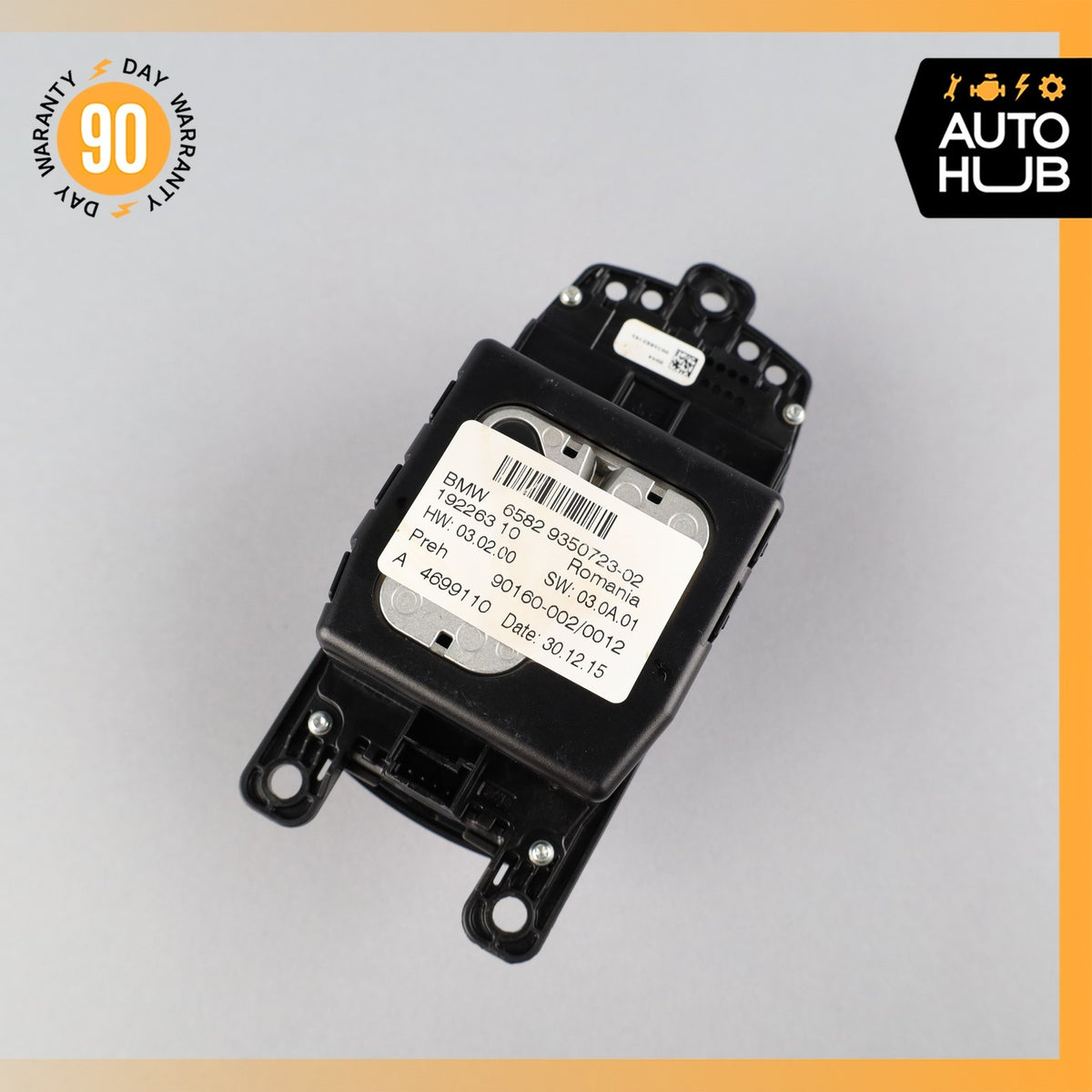 14-17 BMW F10 528i X5 Center Console iDrive Navigation Control Switch OEM - photo 7