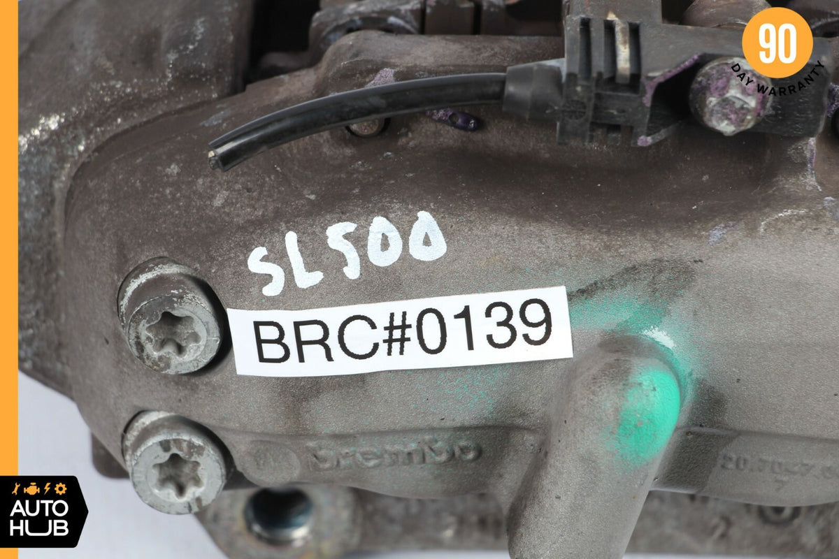 03-06 Mercedes R230 SL500 Brake Caliper Calipers Front Left & Right Set OEM - photo 12