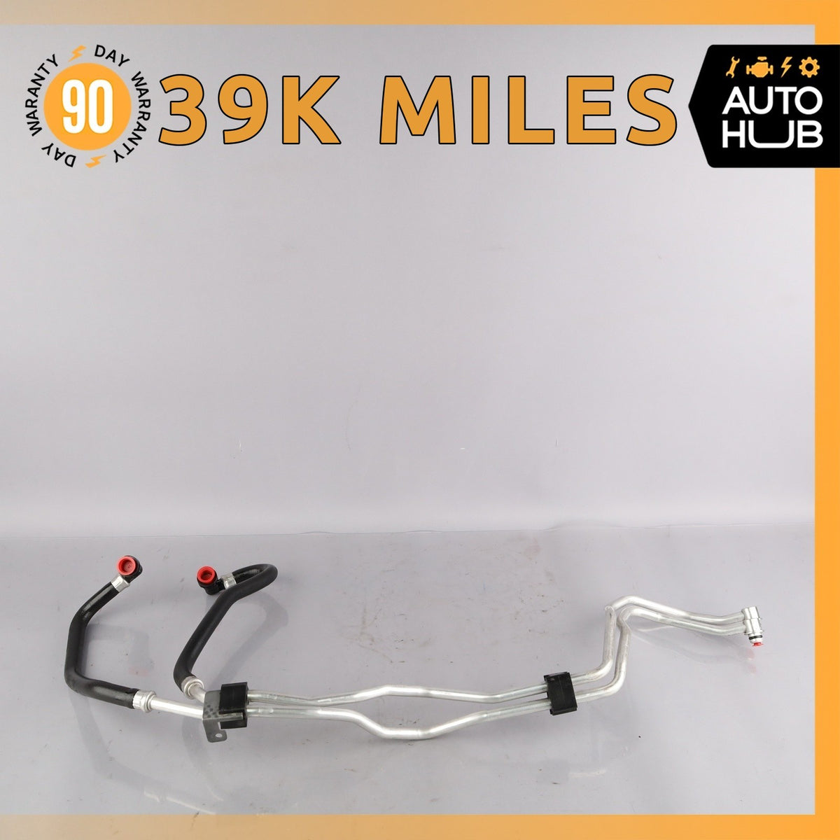 14-24 Jaguar X152 F-Type 3.0L Transmission Oil Cooling Hose Line OEM - photo 1