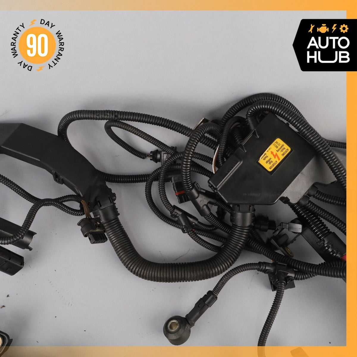 10-11 BMW E70 X5 X6 N63 4.4L V8 Engine Motor Wire Wiring Harness 7601309 OEM - photo 6