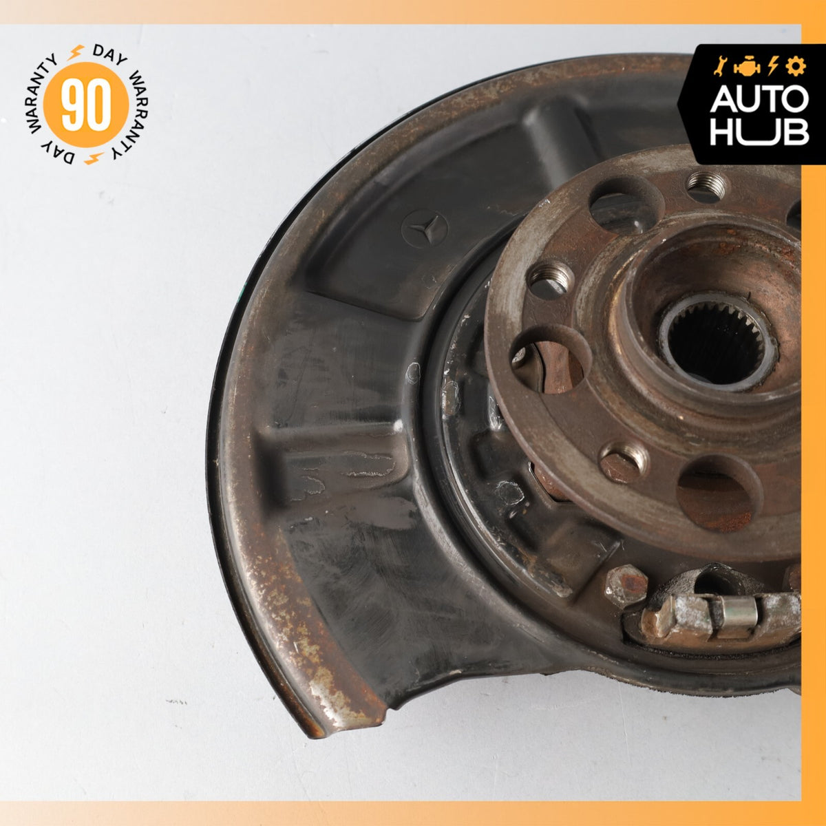 03-12 Mercedes R230 SL550 SL500 Rear Left Driver Side Spindle Knuckle Hub OEM - photo 3