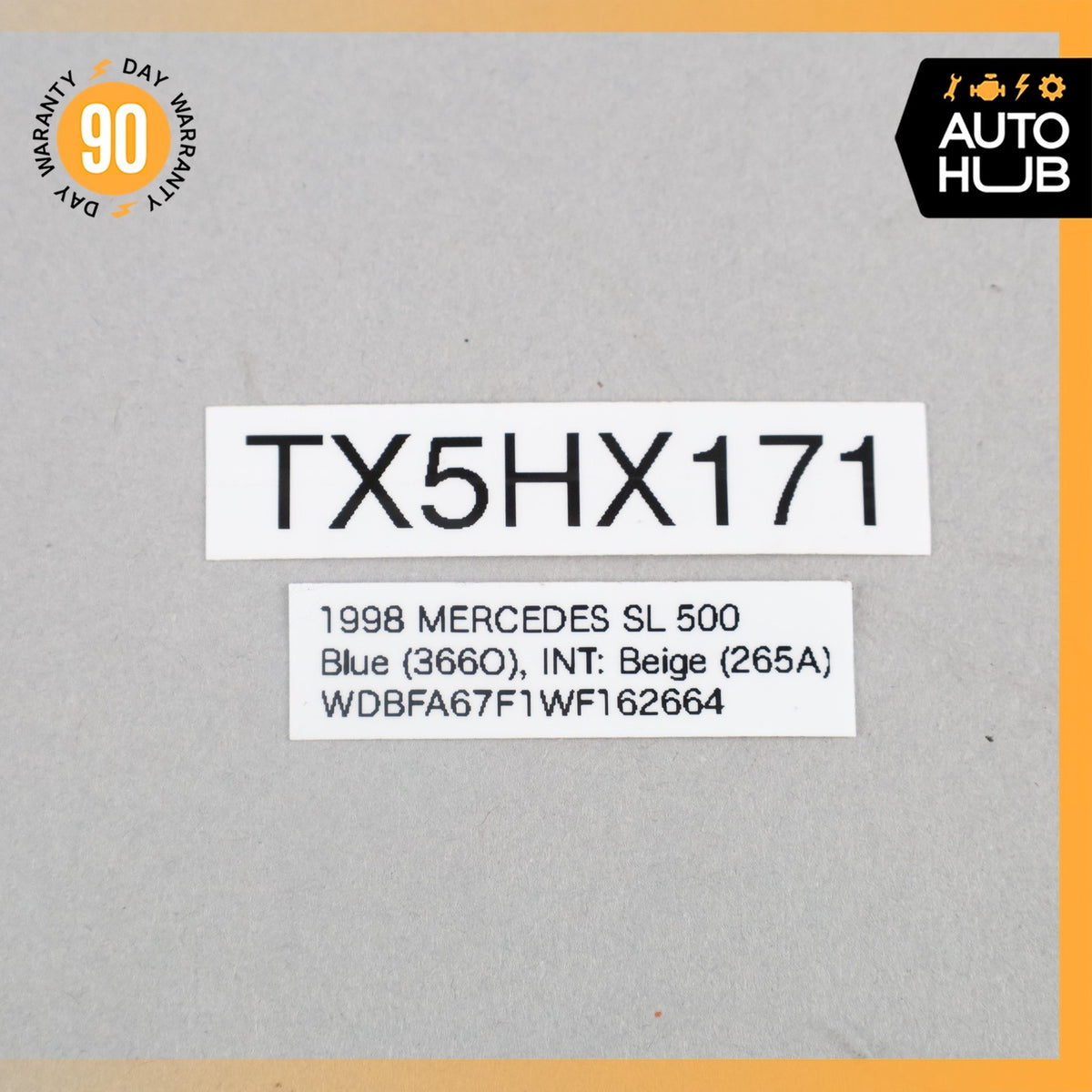 97-02 Mercedes R129 SL500 SL320 General Basic Control Module 0205455432 OEM - photo 10