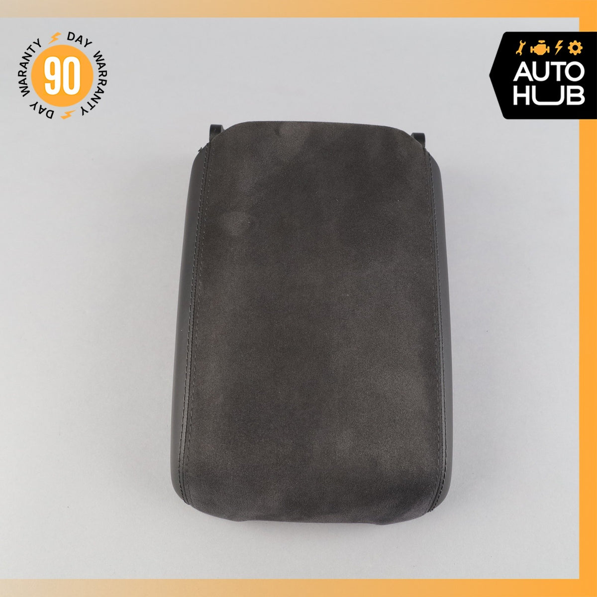 15-18 Porsche Macan 95B Front Center Console Armrest Arm Rest Suede Black OEM - photo 7