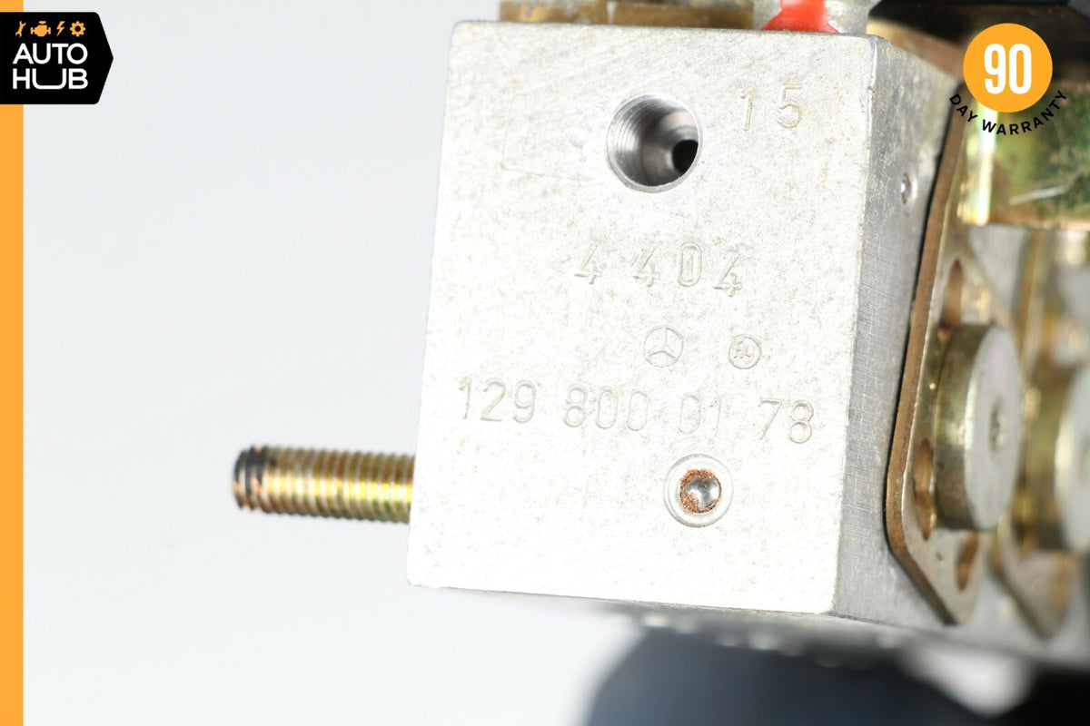 90-02 Mercedes R129 SL500 SL600 Left Side Top Hydraulic Valve Block Solenoid OEM - photo 8