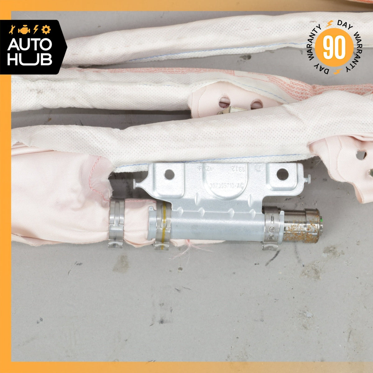 12-14 Mercedes W204 C250 C350 C63 Coupe Roof Curtain Air Bag Right Side OEM 45k - photo 13