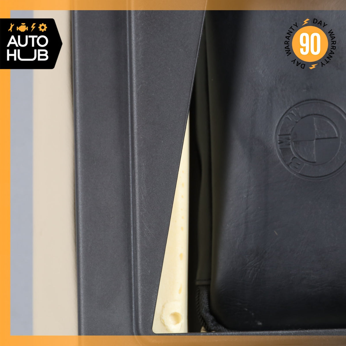 04-10 BMW E64 650i Rear Center Console Seat Armrest Beige OEM - photo 18