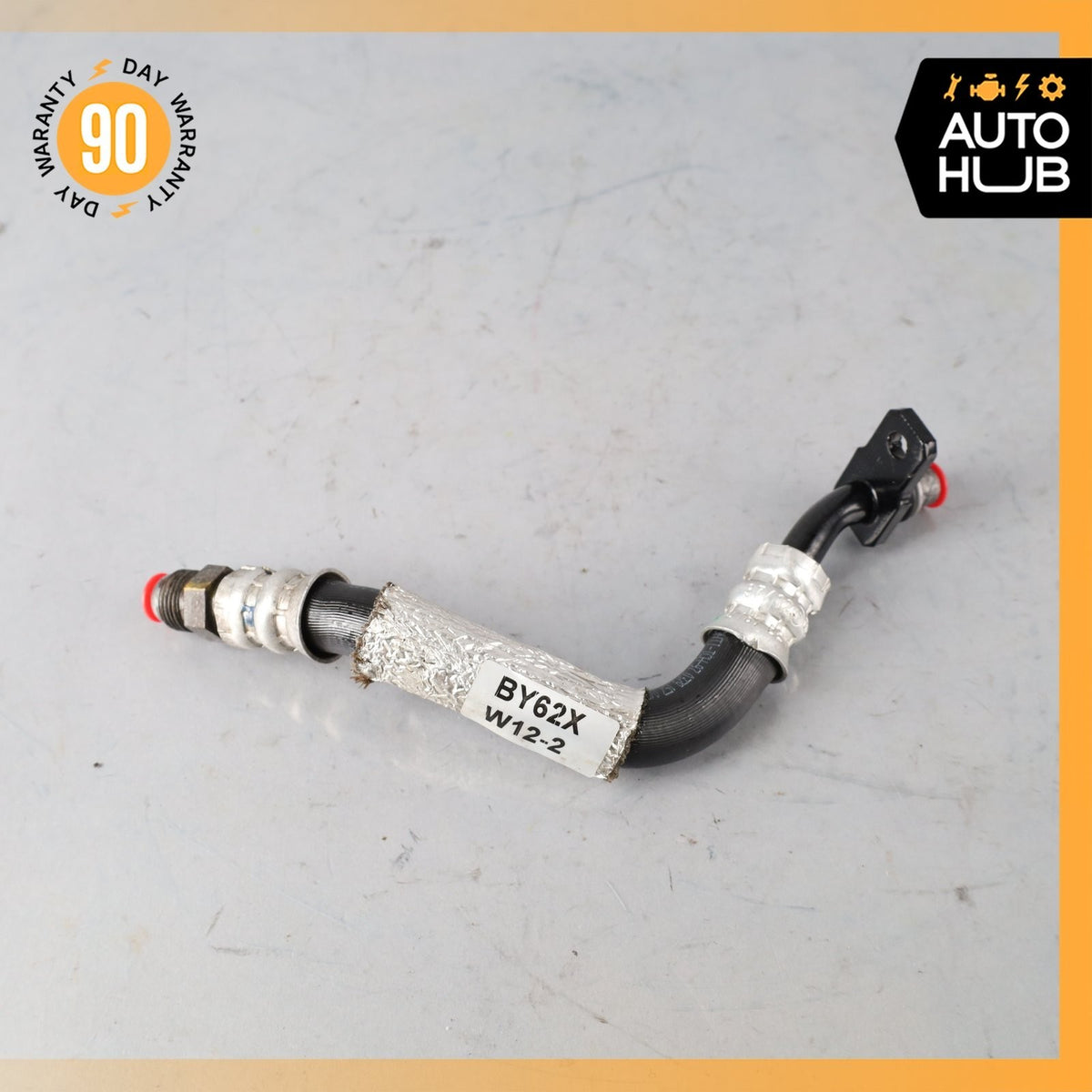 12-18 Bentley GT 6.0L Front Axle Differential Oil Feed Line 3W0317802 OEM 30k - photo 1