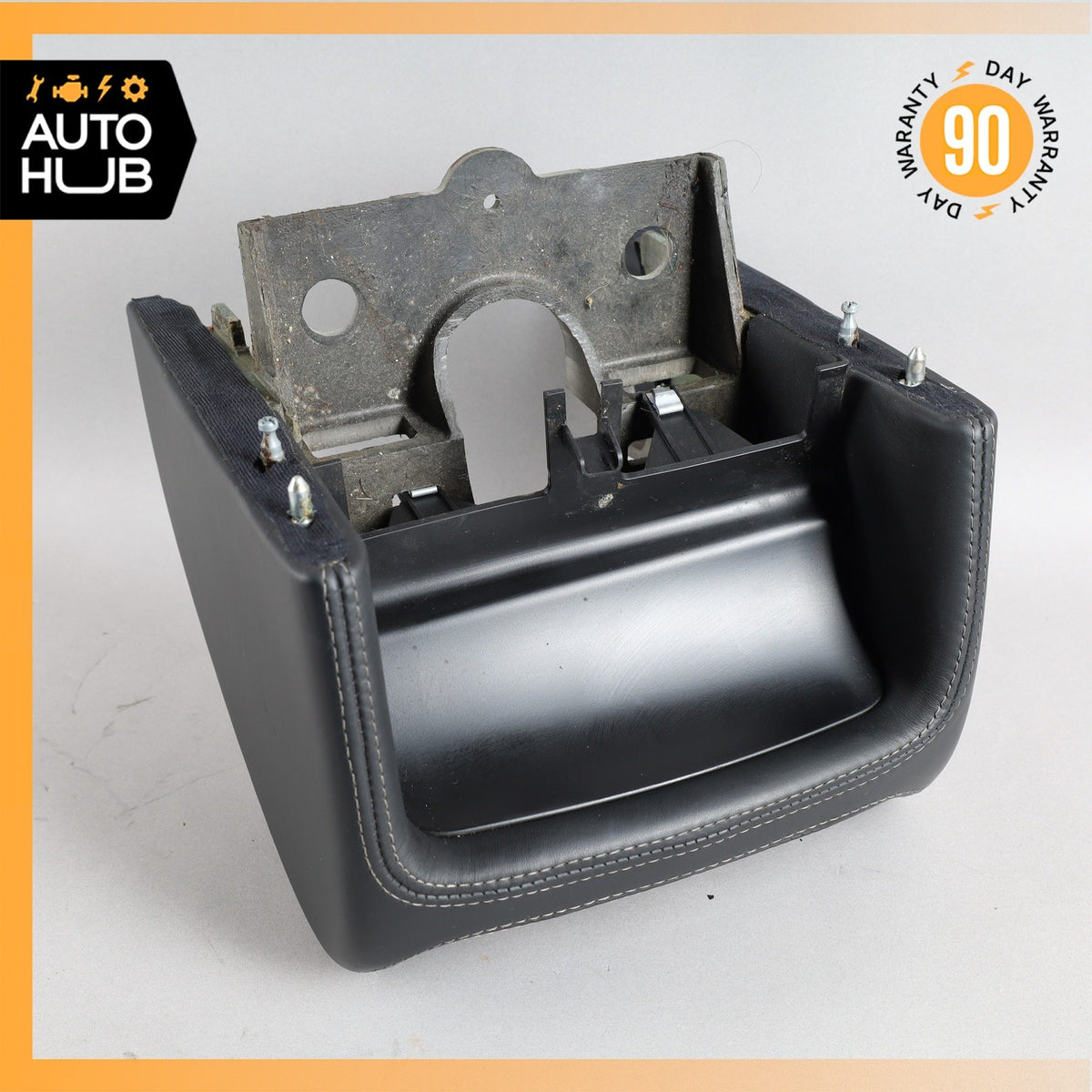 07-11 Bentley Continental GTC Rear Center Console Trim Bezel Black OEM - photo 16