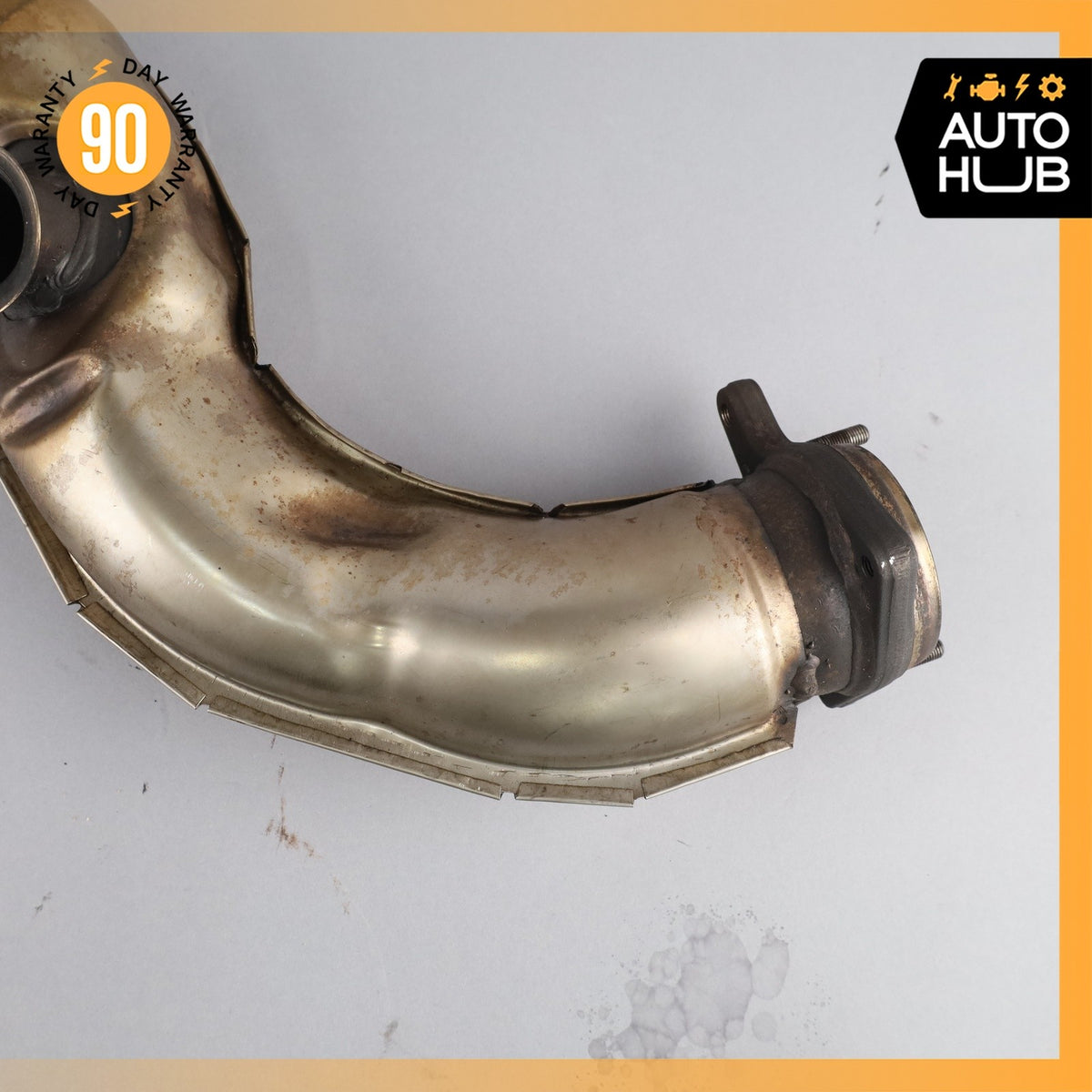 00-02 Bentley Arnage 6.8L V8 Exhaust Downpipe PJ55232PB OEM 30k - photo 14