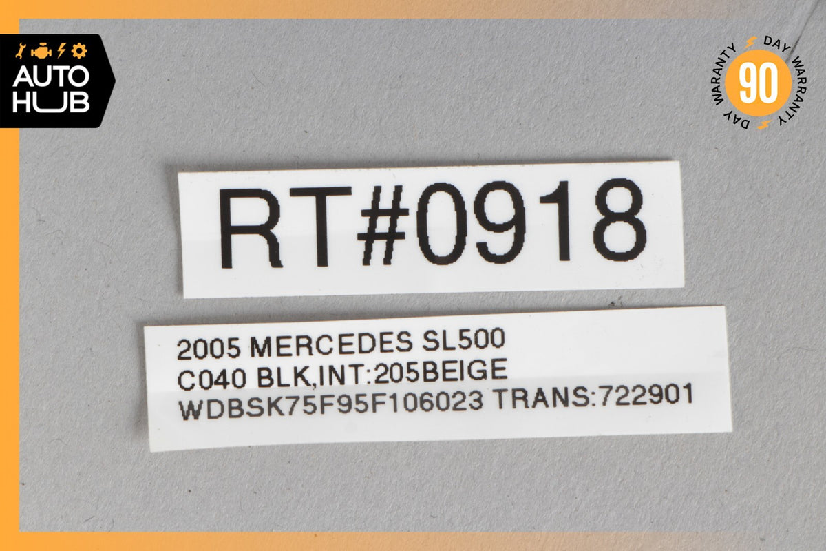03-08 Mercedes R230 SL500 SL55 AMG Oxygen O2 Sensor Lambda Set of 4 OEM - photo 10