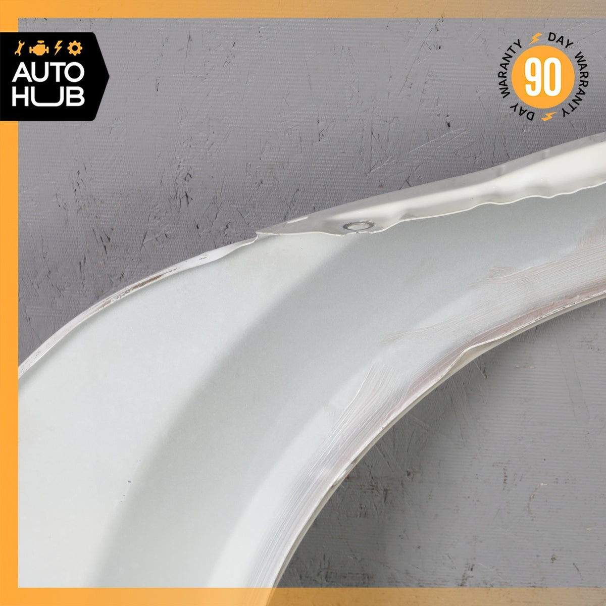 08-15 Audi 8J TT Right Passenger Side Fender Assembly White 8J0821104B OEM - photo 19