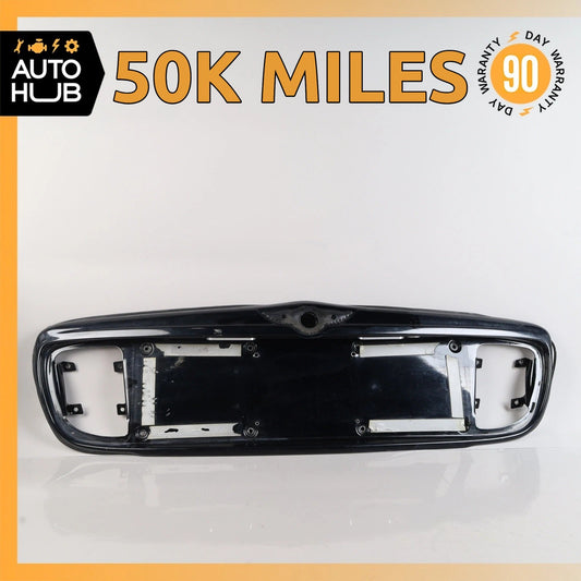 99-02 Bentley Arnage Trunk Lid License Plate Holder Black OEM 50k - photo 1
