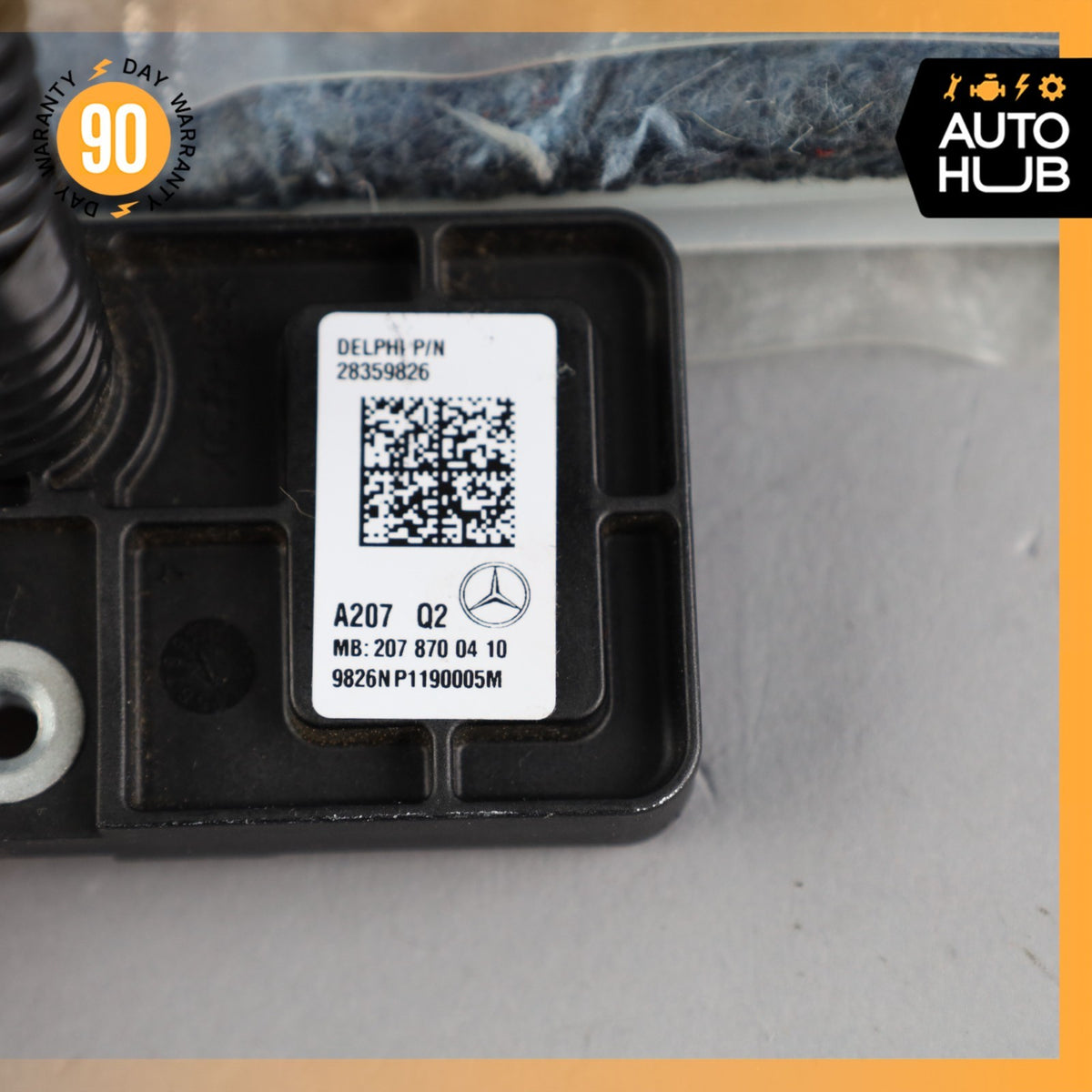 Mercedes W207 E350 Seat Occupancy Sensor SRS Mat 2078700410 OEM - photo 12