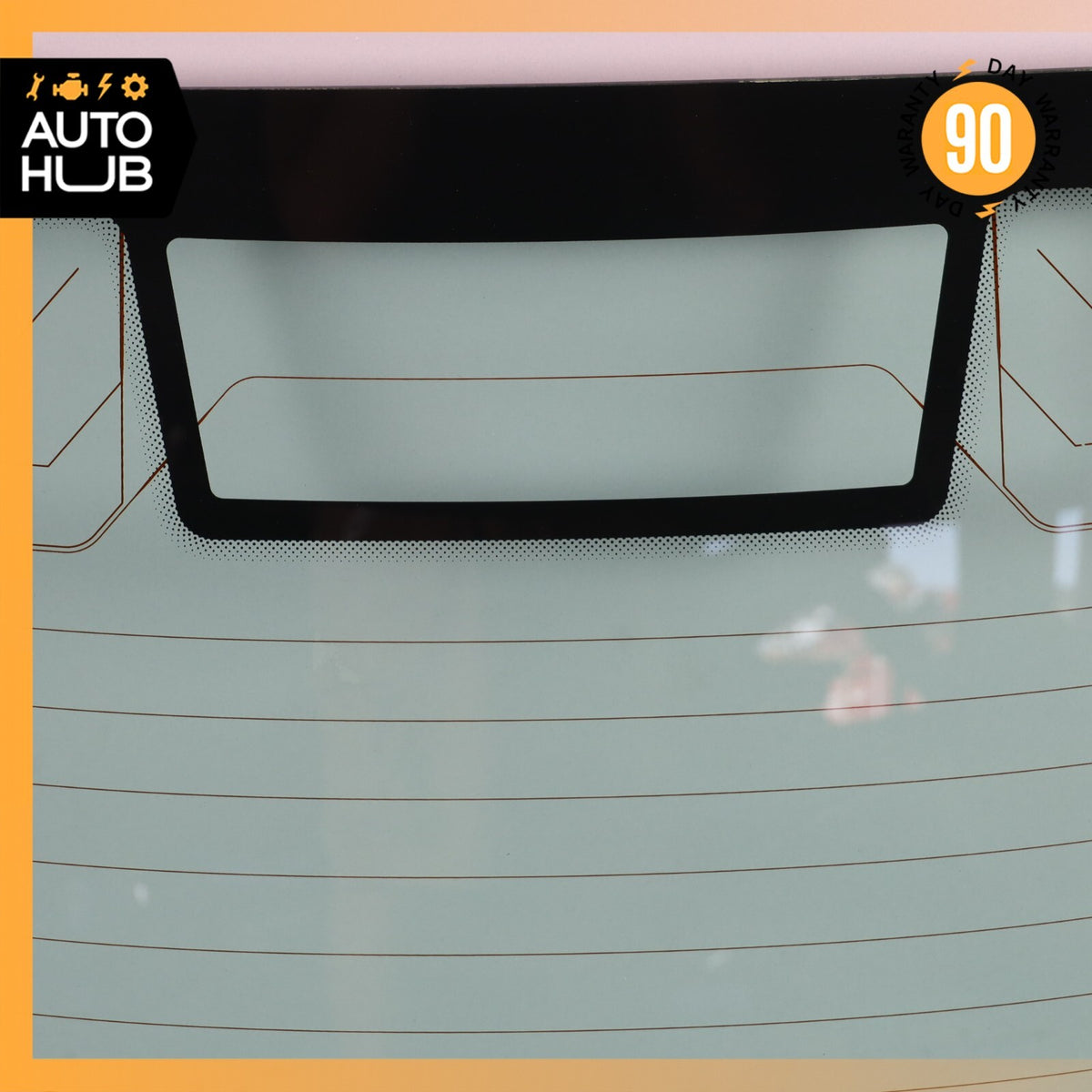 08-18 Maserati GranTurismo M145 Rear Windshield Wind Shield Back Glass OEM 76k - photo 3