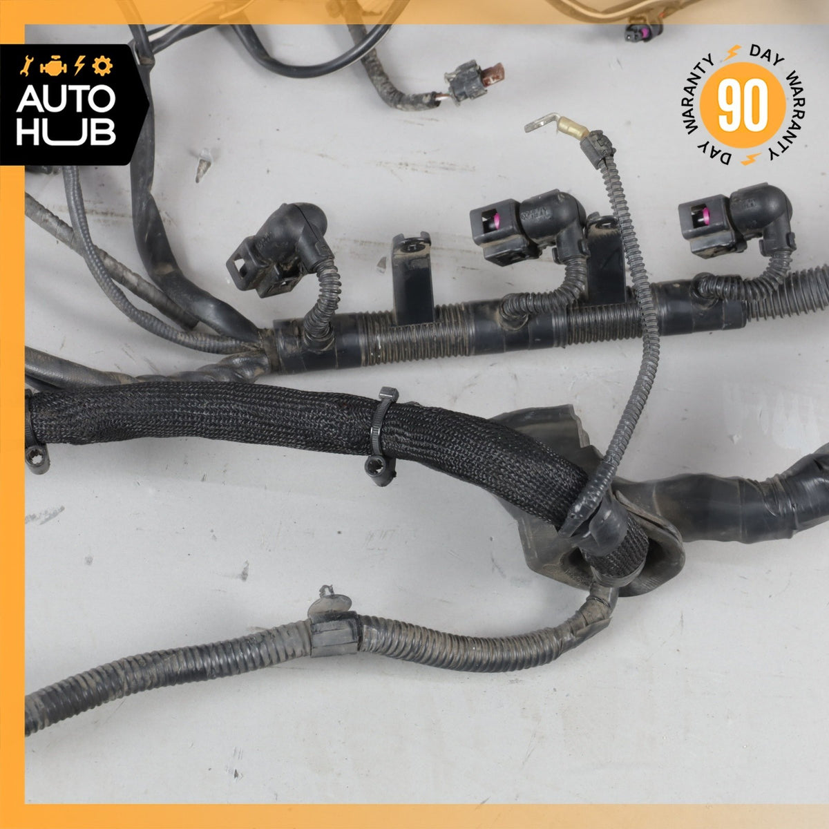 15-18 Porsche Cayenne 958 E-Hybrid Engine Motor Wire Wiring Cable Harness OEM - photo 18