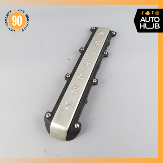 03-13 Bentley Continental GT Flying Spur Top Center Engine Cover Plate OEM - photo 1
