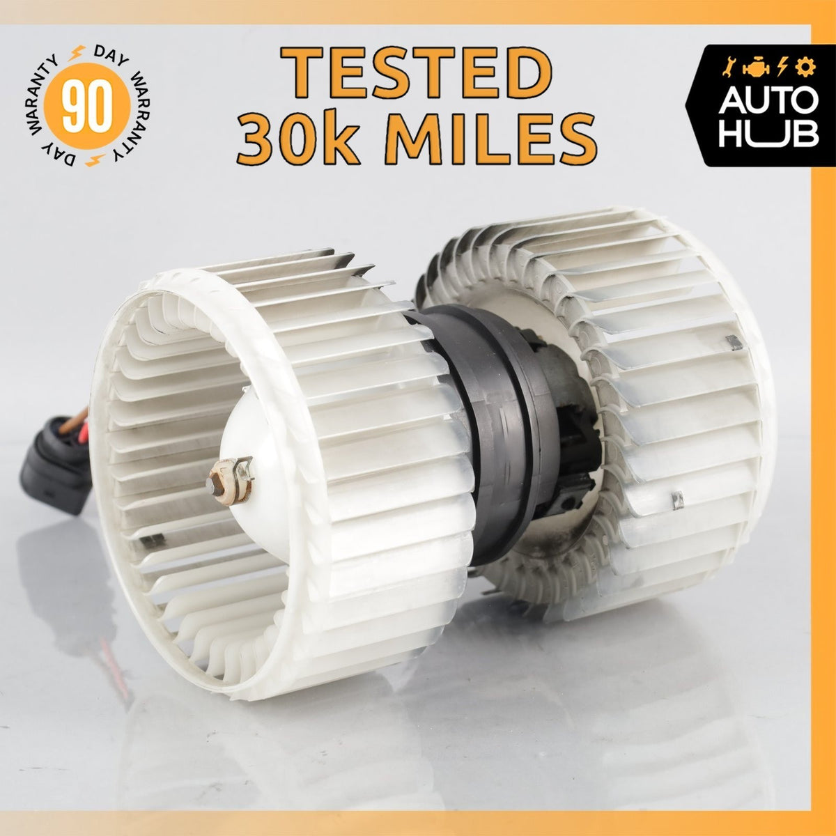 03-18 Bentley Continental GT GTC AC A/C Heater Blower Fan Motor OEM 30k - photo 1