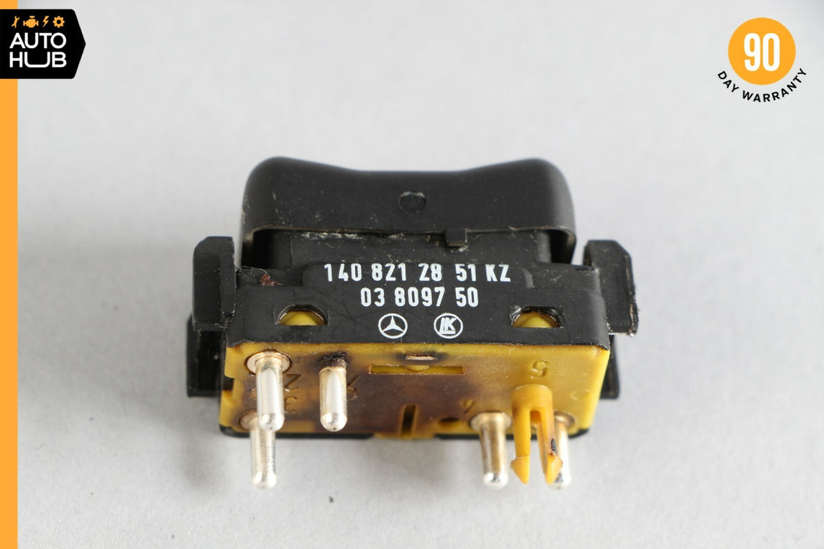 92-99 Mercedes W140 S500 CL500 S420 Rear Window Regulator Control Switch Button - photo 11
