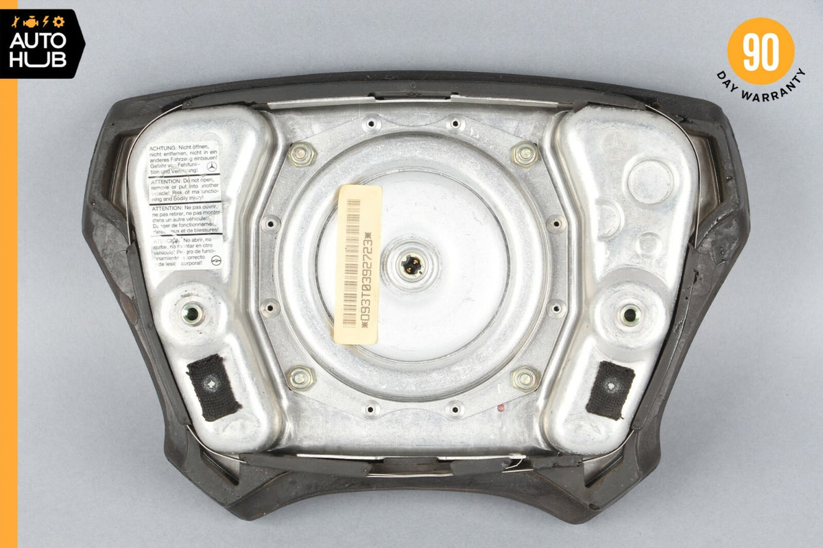 90-95 Mercedes R129 SL600 300SL Driver Steering Wheel Airbag Air Bag Black OEM - photo 9