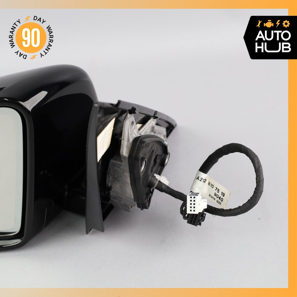 10-13 Mercedes W212 E350 E550 Left Driver Side Rear View Door Mirror OEM 70k - photo 5