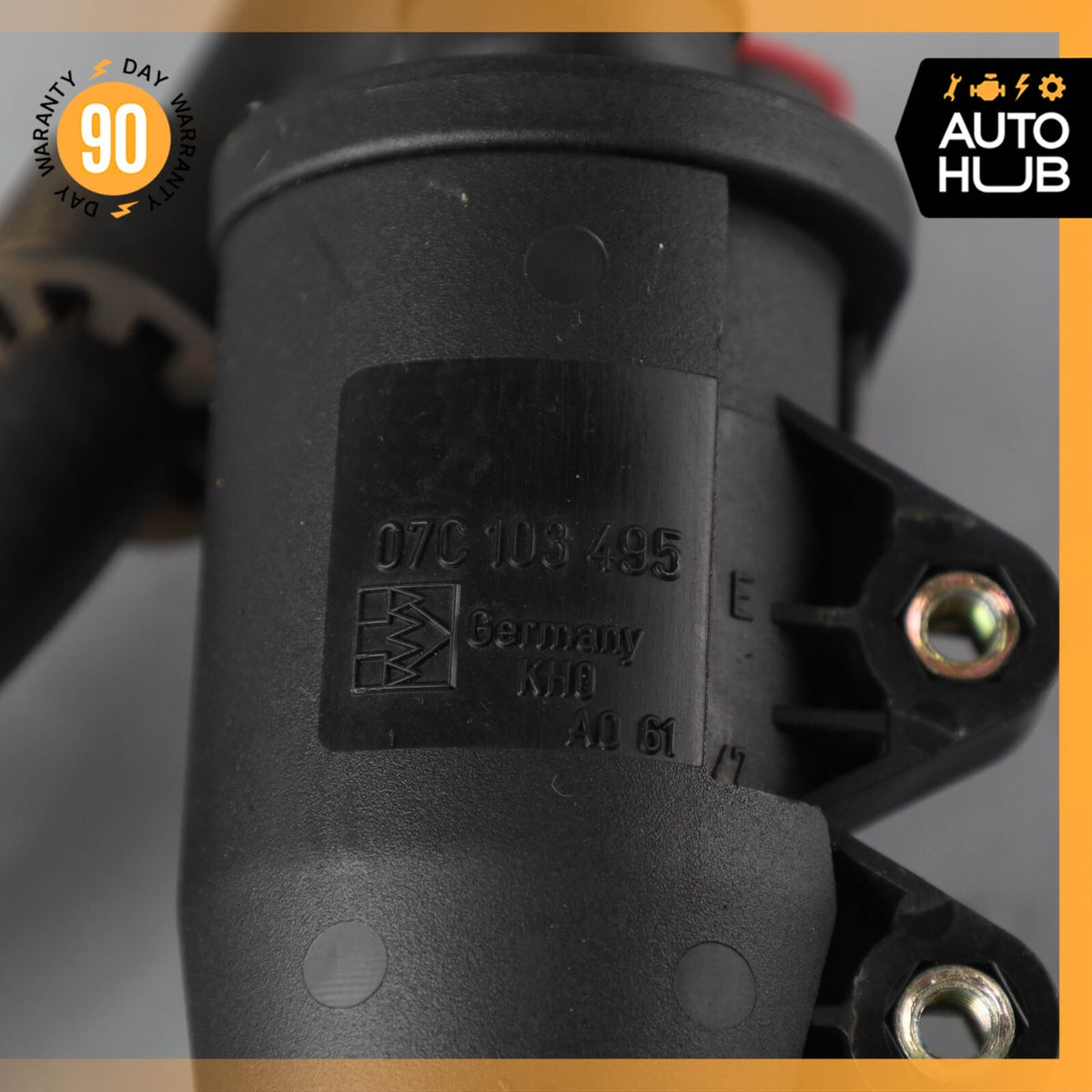 Bentley Continental Flying Spur 6.0L Left Engine Oil Separator w/ Pipe OEM 53k - photo 12