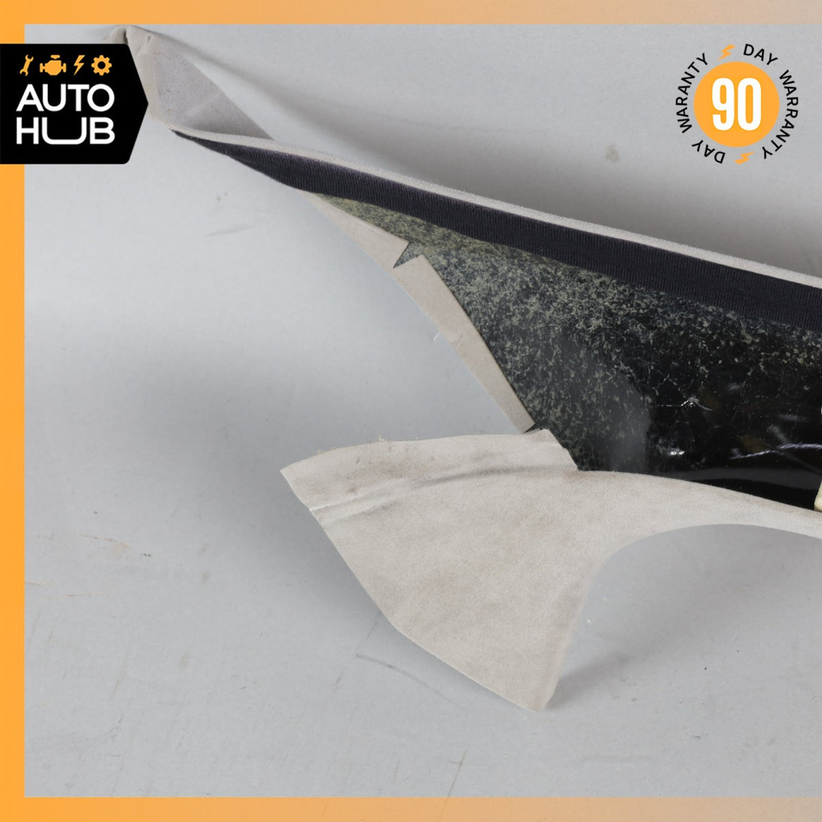 13-16 Aston Martin DB9 Volante Front Left A Pillar Trim Panel Suede OEM 22k - photo 12