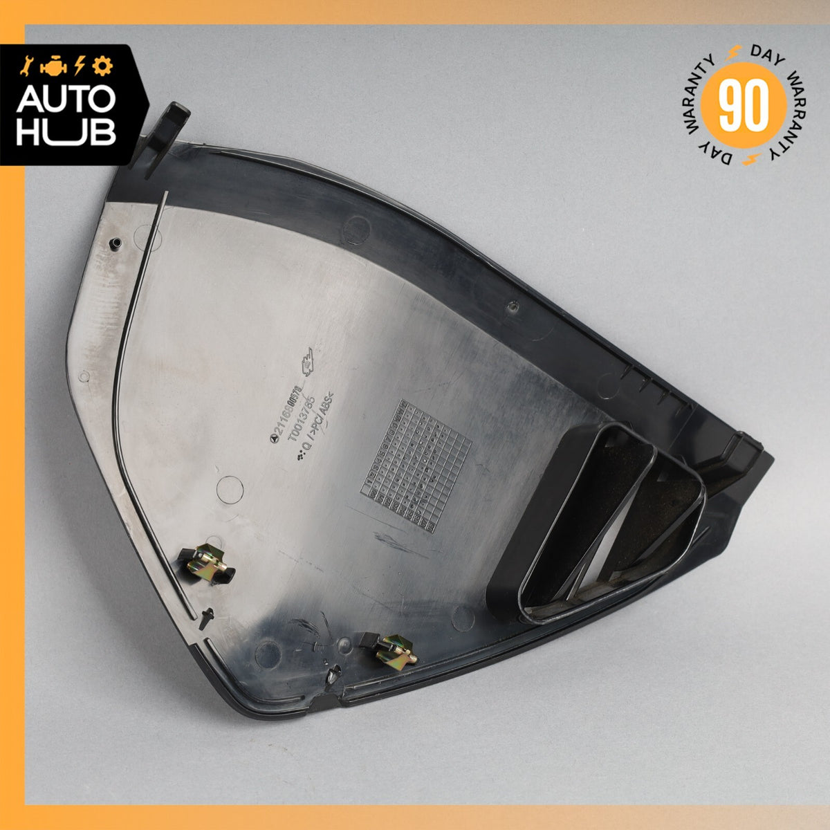 07-09 Mercedes W211 E550 E63 AMG E350 Left Dashboard Trim Cover Panel Black OEM - photo 6