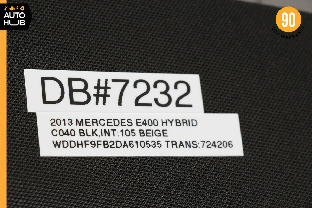 10-16 Mercedes W212 E400 E350 E550 A-Pillar Trim Front Right Side Black OEM - photo 12