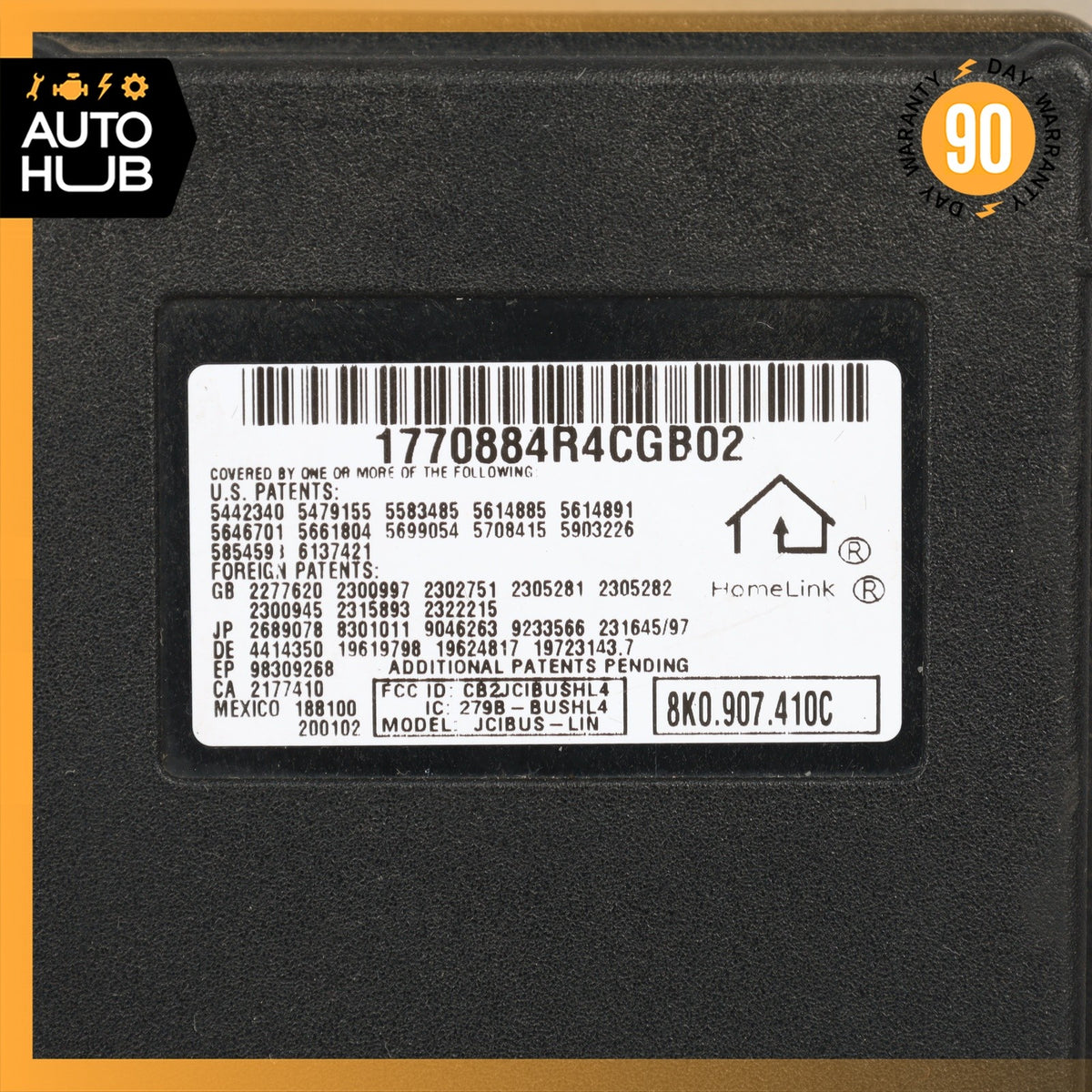 09-17 Audi 8R Q5 SQ5 Garage Door Opener Control Module 8K0907410C OEM - photo 3