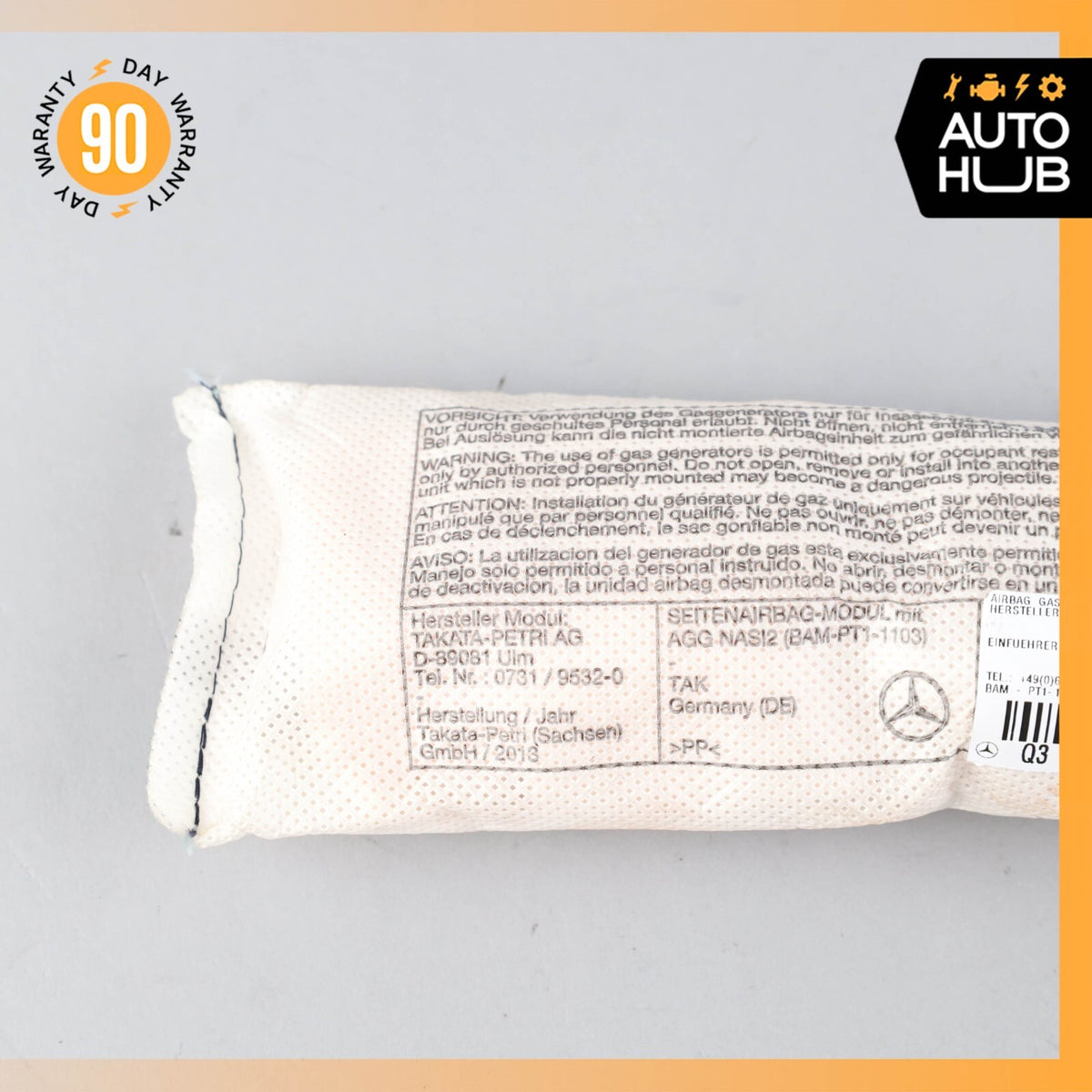 Mercedes W207 E350 E550 C250 Front Right Side Seat Airbag Air Bag OEM - photo 2