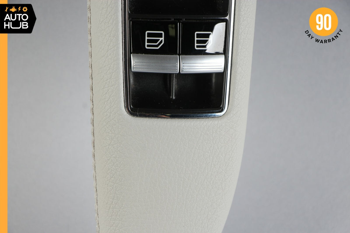 10-13 Mercedes W221 S400 S550 Rear Left Driver Window Control Switch Grey OEM - photo 4