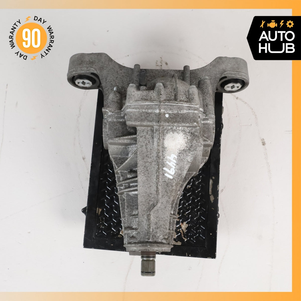 11-18 Porsche Cayenne 958 Hybrid S Rear Differential Diff Axle Carrier OEM - photo 11
