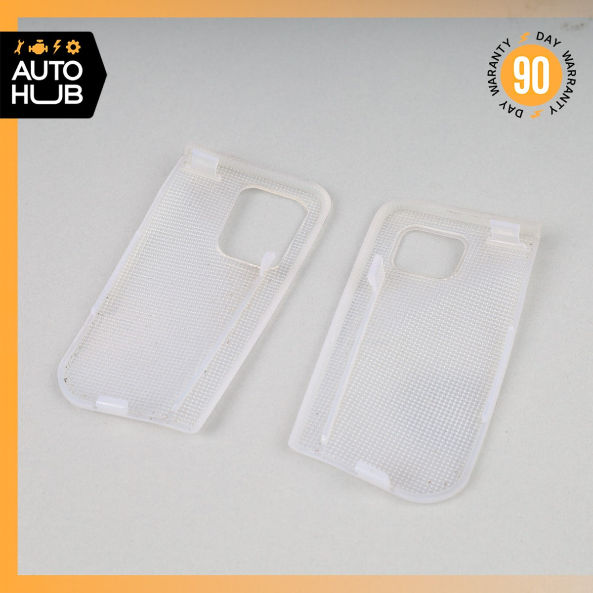 Mercedes W208 CLK320 Front Left & Right Dome Light Lens Set OEM - photo 7