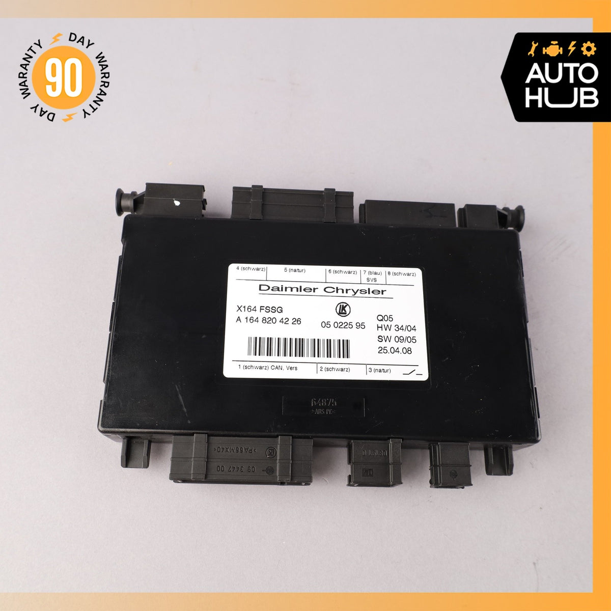 07-12 Mercedes X164 GL350 GL550 Third Seat Row Power Folding Control Module OEM - photo 6