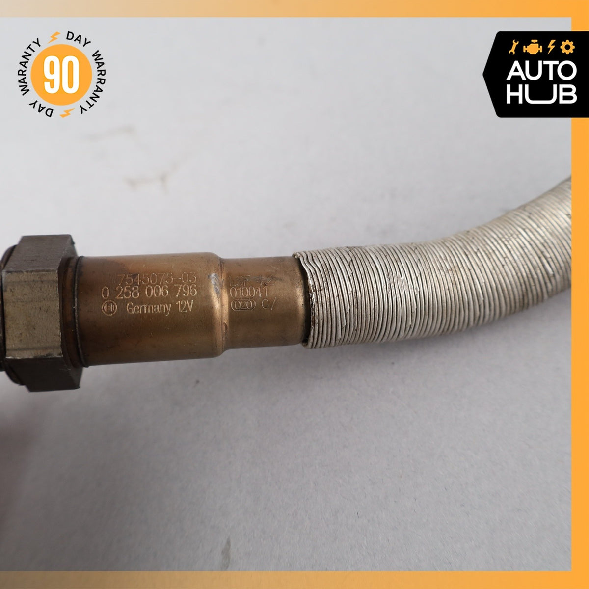08-13 BMW E88 128i Engine Oxygen O2 Lambda Sensor Set OEM 89k - photo 17