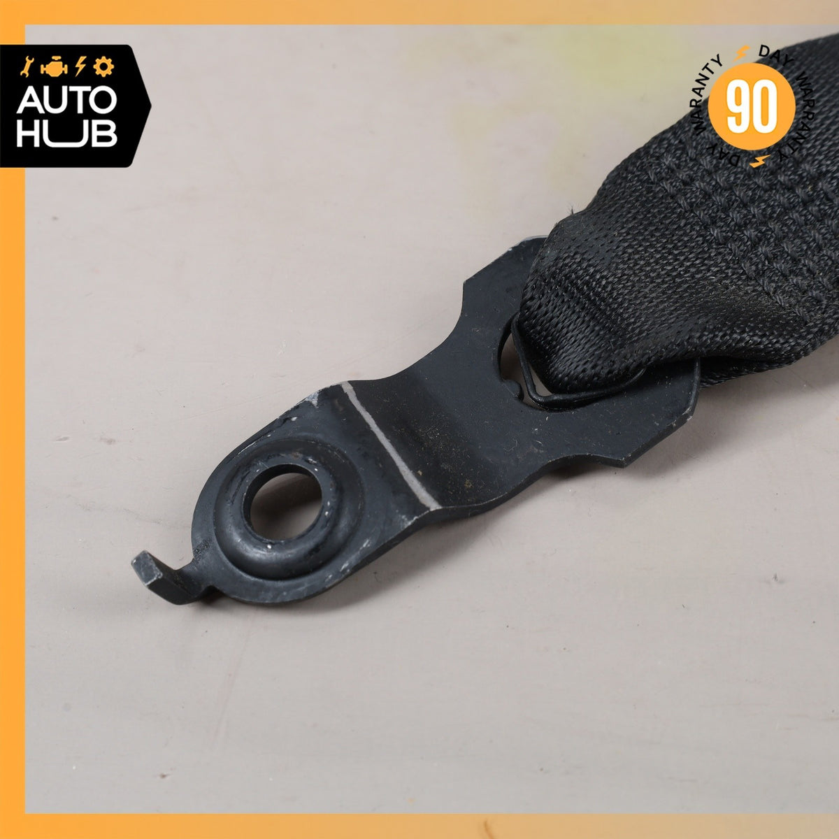 03-04 Mercedes W211 E320 E350 E500 Seat Belt Retractor Front Left Side Black OEM - photo 2