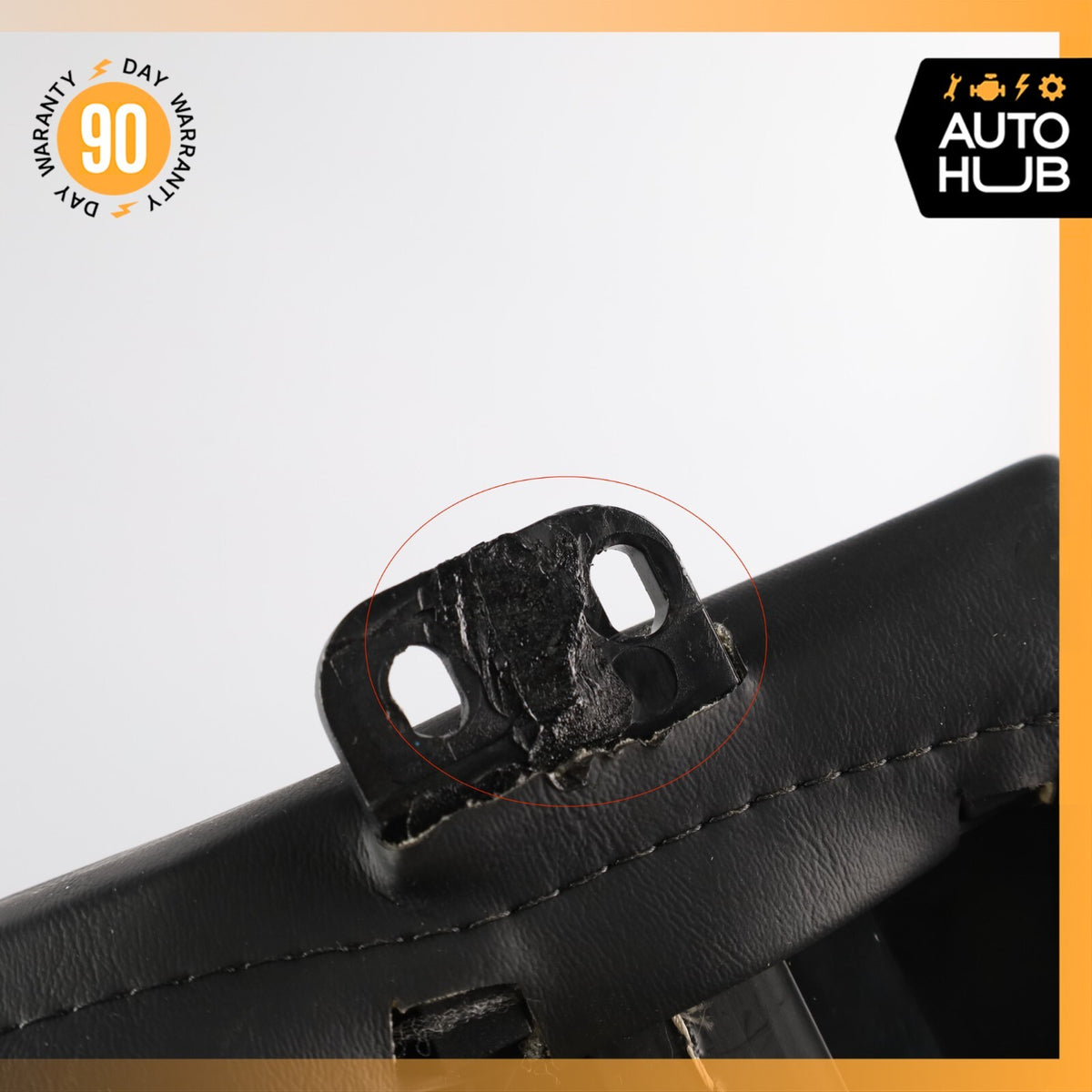 Bentley Continental GTC GT Front Left Side Top Upper Seat Center Lining OEM 63k - photo 9