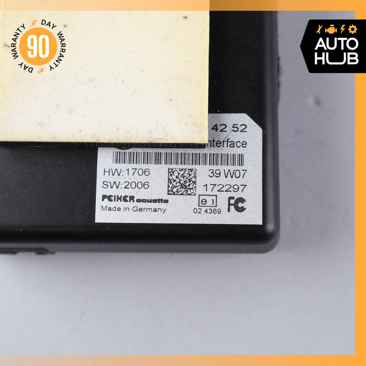 07-13 Mercedes W211 E350 CLS550 S550 Ipod Interface Control Module B67824252 OEM - photo 8