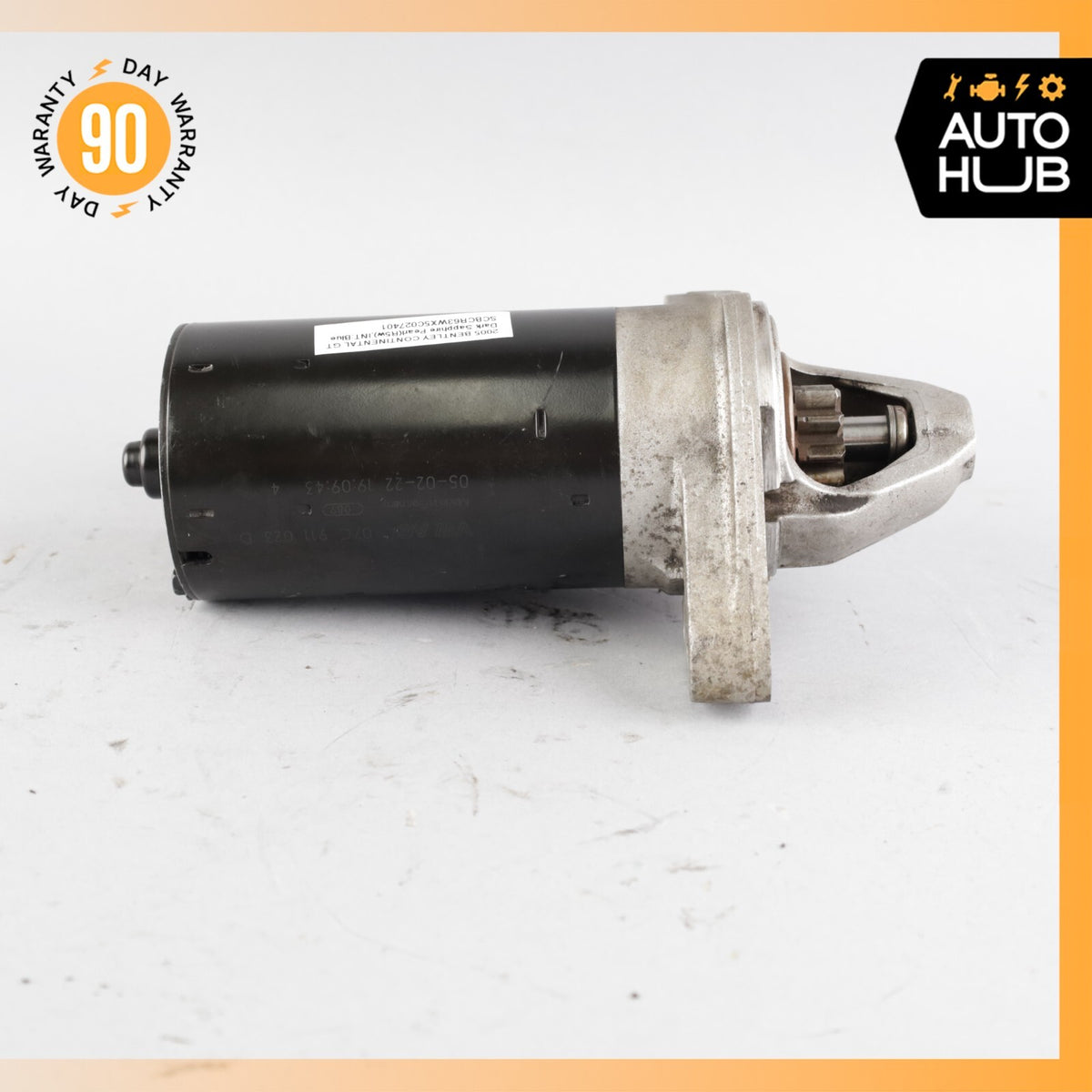 05-18 Bentley Continental GT GTC Flying Spur Engine Motor Starter OEM 65k - photo 9