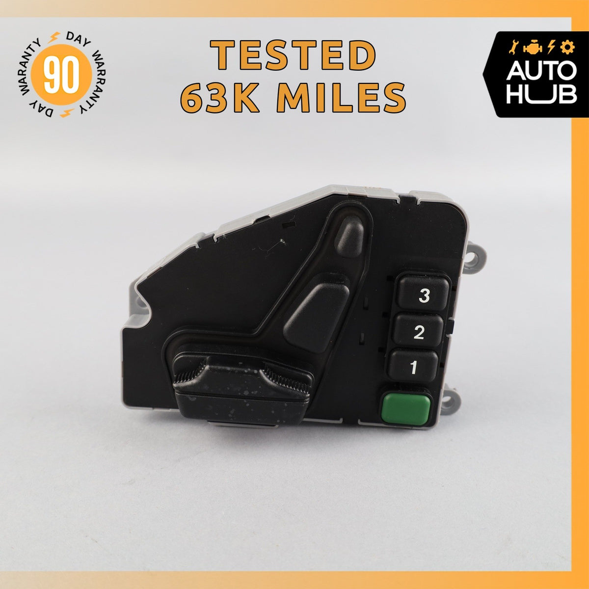 92-99 Mercedes W140 CL600 S500 Front Right Seat Control Adjustment Switch OEM - photo 1